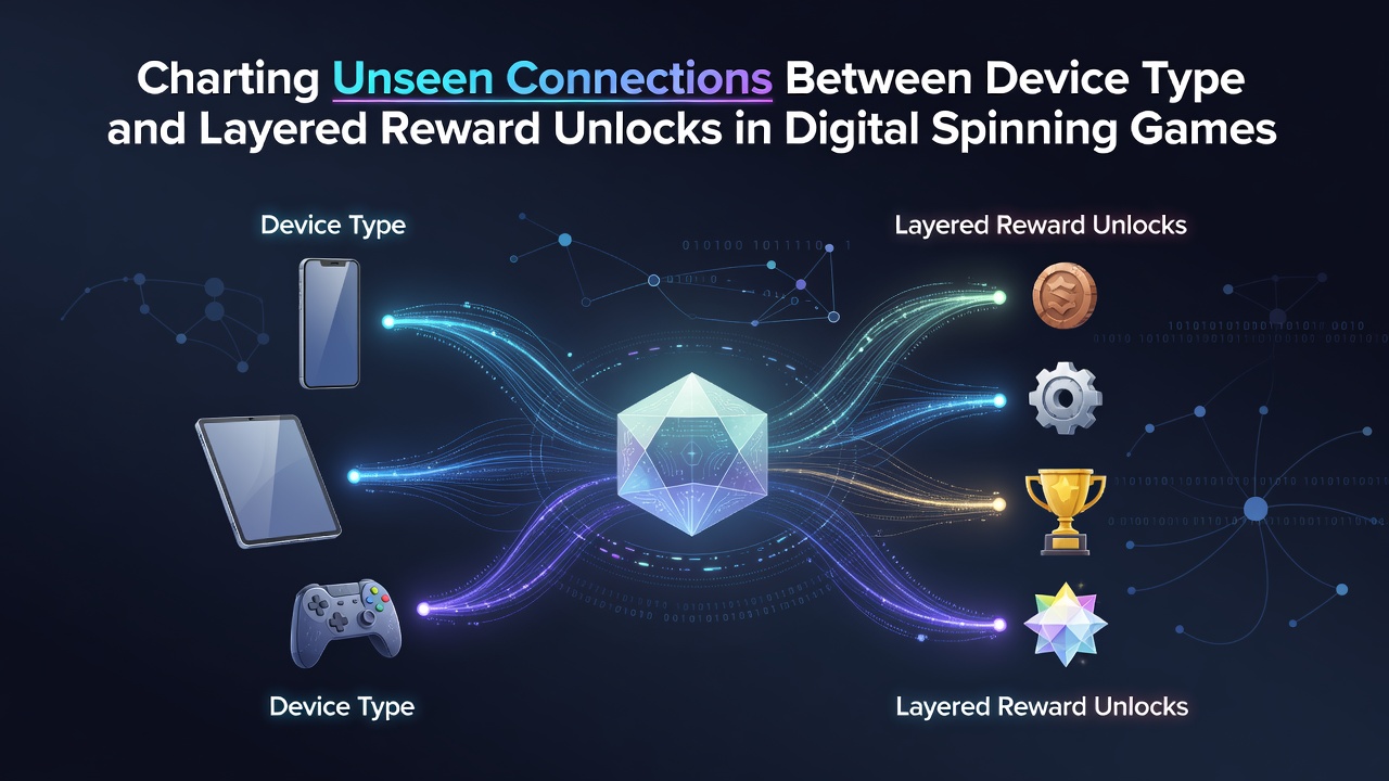 Chart displaying comparative data on reward unlock rates across mobile, tablet, and desktop platforms in spinning games