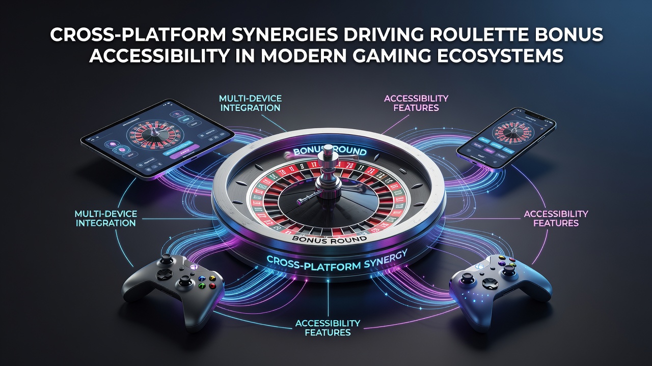 Network diagram illustrating data flow between mobile apps consoles and web platforms for roulette bonus distribution