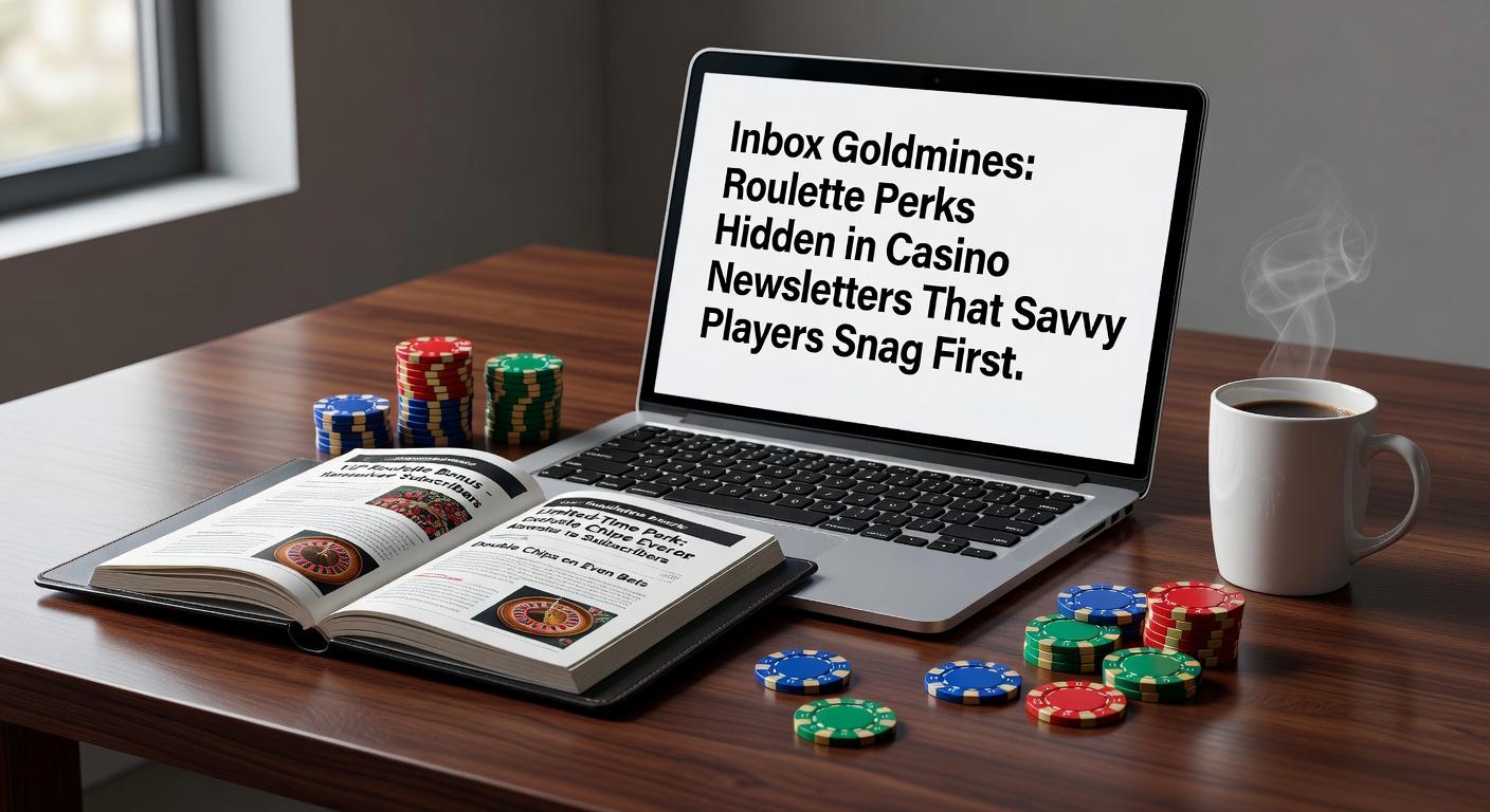 Close-up of a casino newsletter email on a mobile device displaying a time-sensitive roulette bonus offer with code and wagering details