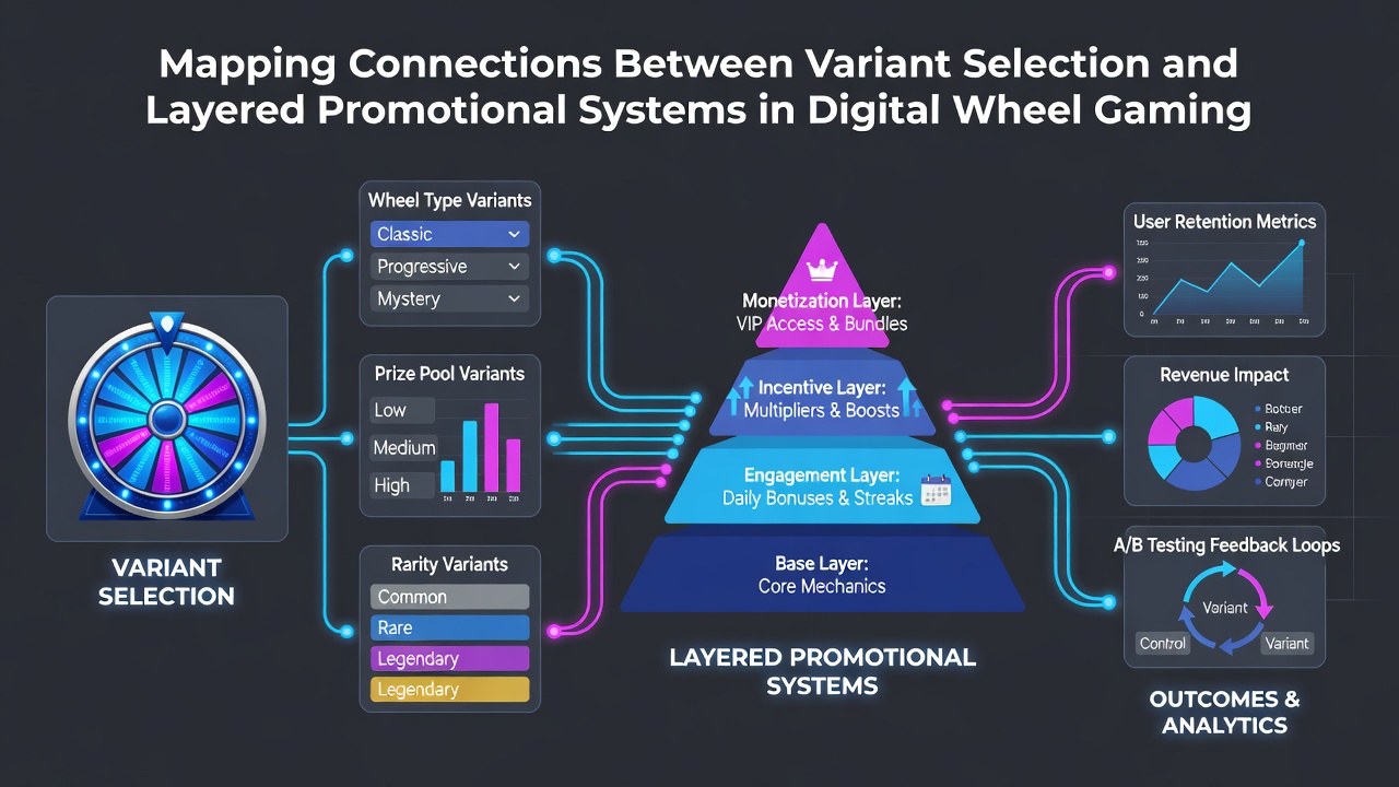 Chart showing statistical relationships between variant preferences and bonus tier utilization in digital wheel gaming
