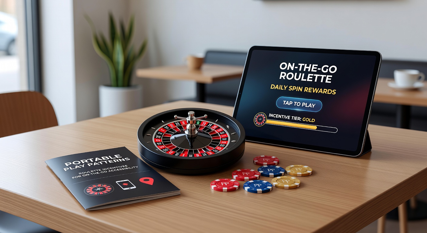Close-up of a tablet screen showing roulette wheel with overlaid mobile bonus progress tracker and location-based rewards