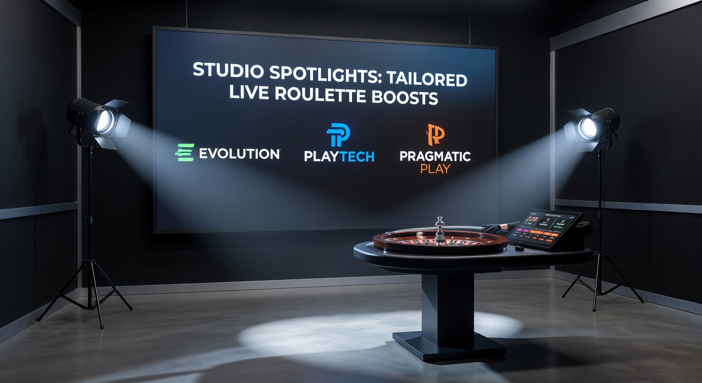 Dynamic close-up of a Playtech Quantum Roulette table with glowing multipliers and dealer interaction