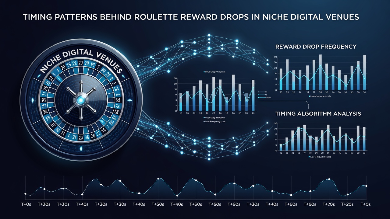 Detailed chart showing chronological sequences of roulette rewards in digital venues